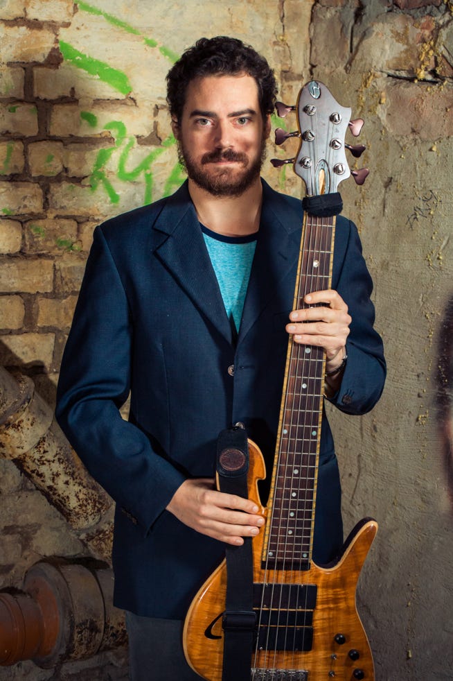 Roberto Badoglio/ Bassist vom Raumschiff Jazz/